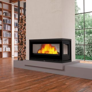Insert à bois canalisable - BRONPI Cairo-90-ED 13 kW