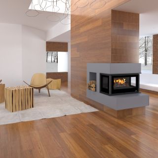 Insert à bois ventilé canalisable - BRONPI Paris 70-3C 10 kW