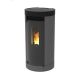Poêle à granulés rond ventilé étanche - FIREMATIC R11 Lux 10.3 kW