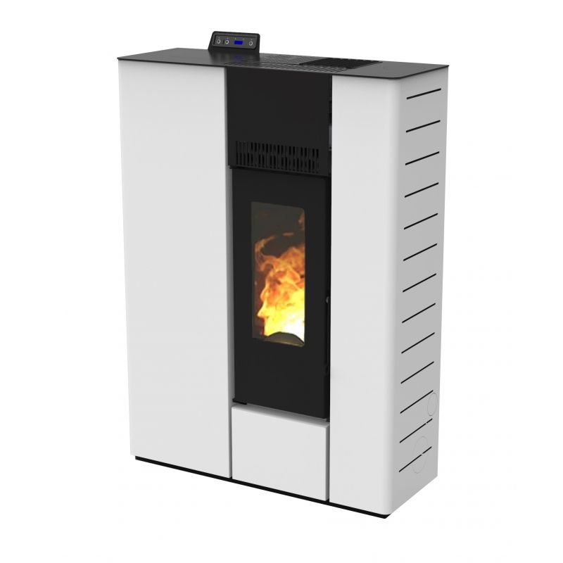 Poêle à granulés extra-plat ventilé étanche - FIREMATIC S11C 10.2 kW