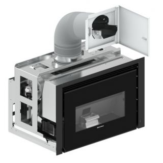 Trappe supérieure de chargement pour Insert Comfort Idro L80 - EXTRAFLAME