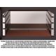 Poêle à bois avec four - BRONPI Suiza Inox 14 kW