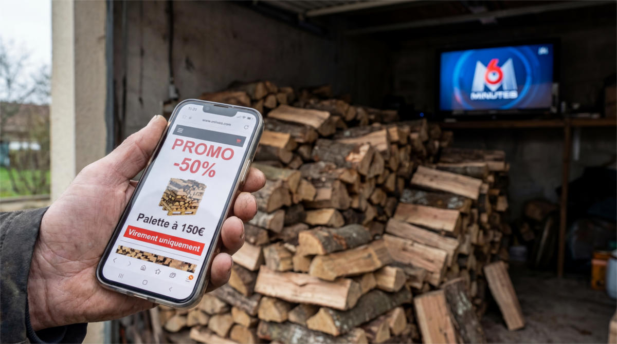 vu sur 66minutes: arnaque chauffage au bois