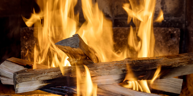 feu de bois