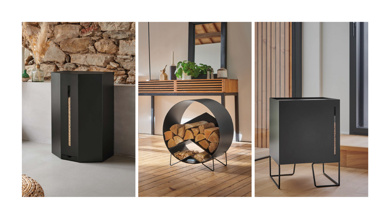 ranges bûches et pellets design