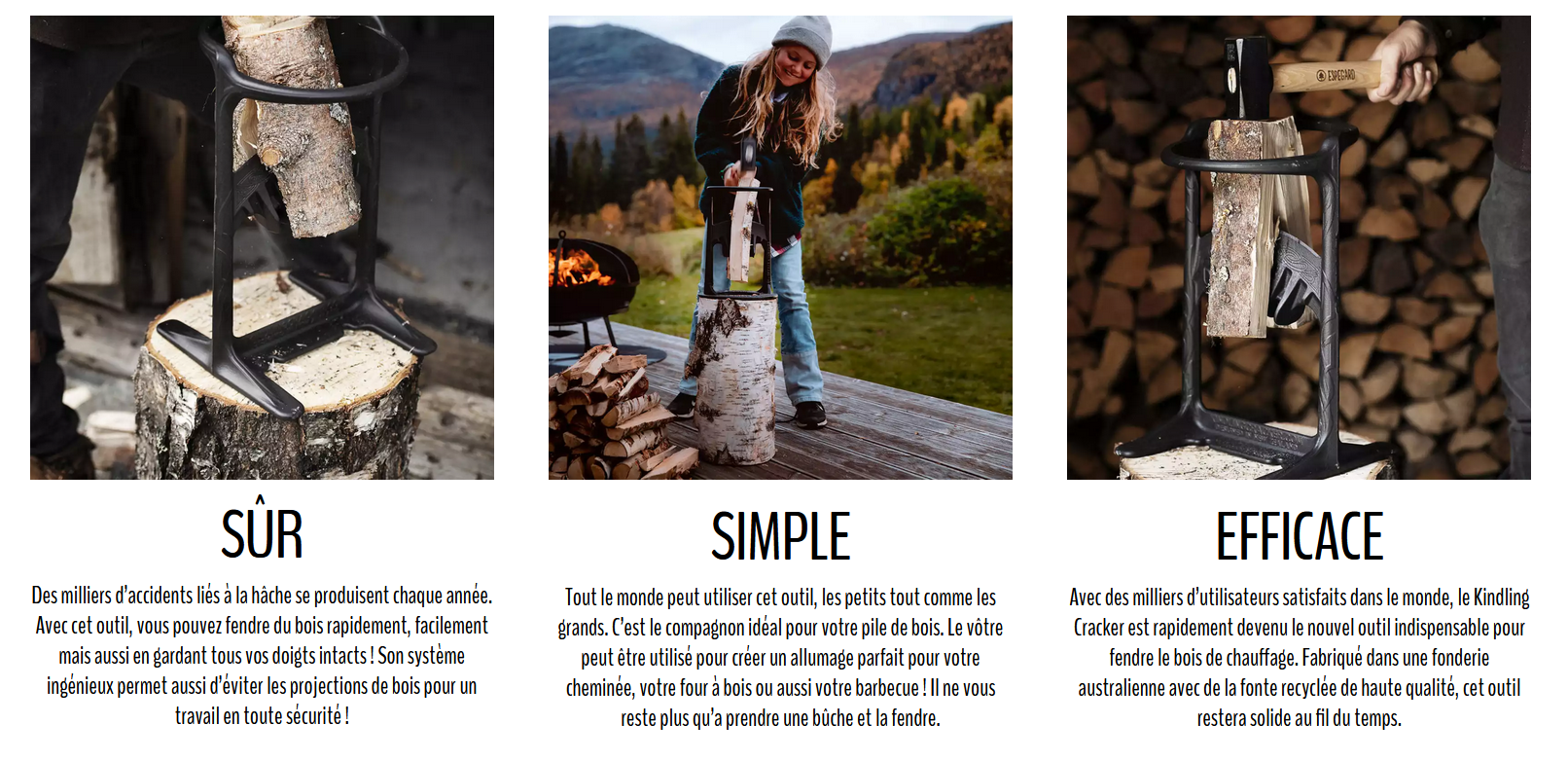 Les avantages de la fendeuse à buches