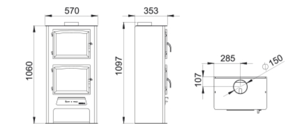 Schéma technique ECO200H