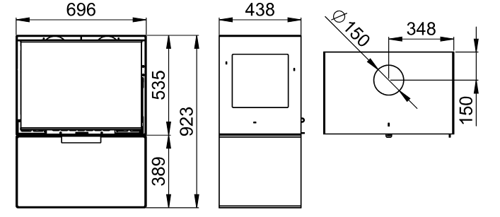BIMBA 70 3C - BRONPI Schéma technique