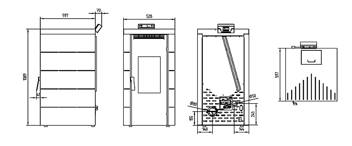 dimensions du BP-700