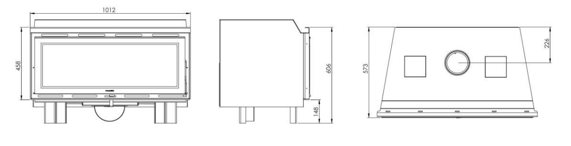 Dimensions foyer c-vision panadero