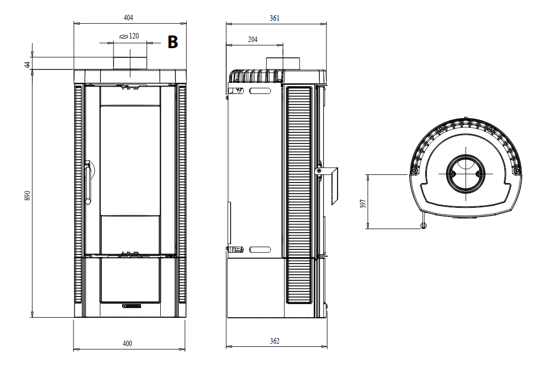 dimensions candylean