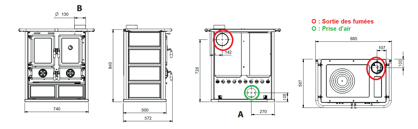 dimensions rosetta pierre