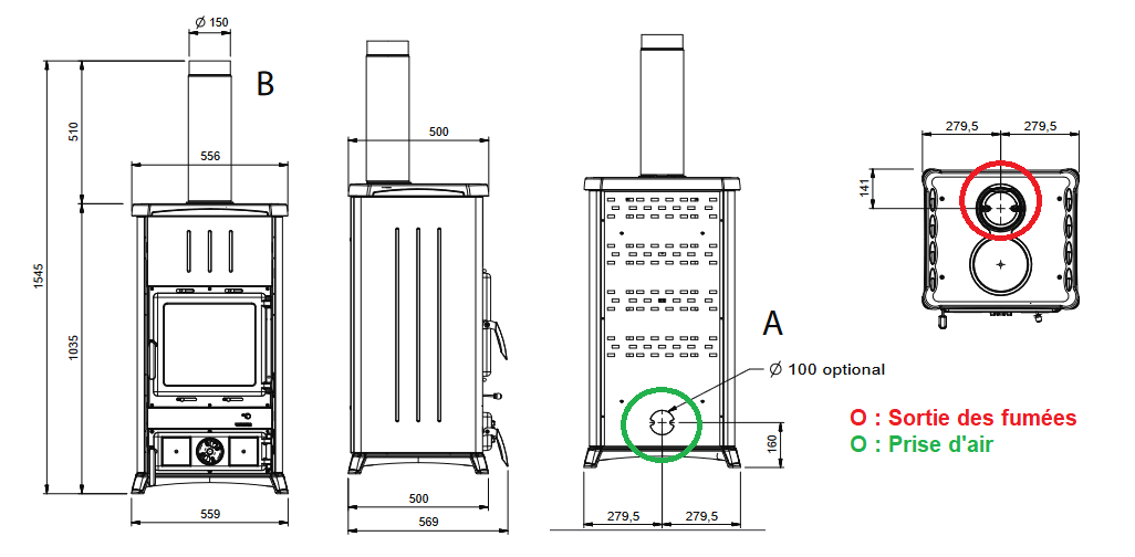 Schéma technique concita steel la nordica