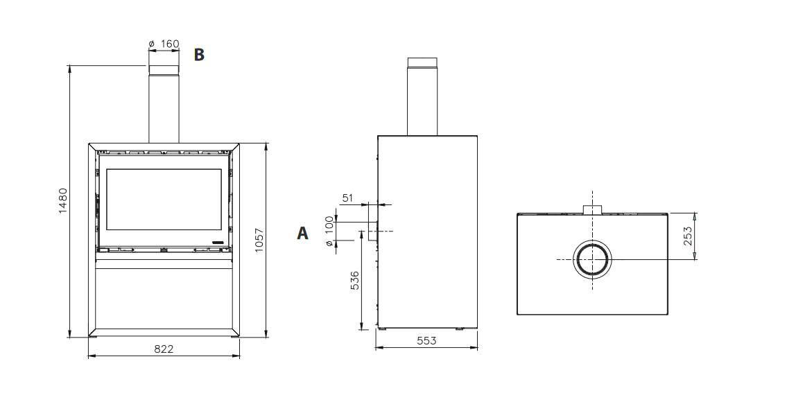 Dimensions DANTE PORTALEGNA