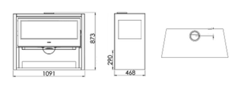 Dimensions chopin 3v panadero