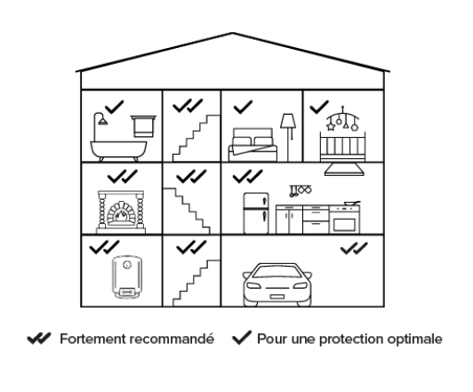 Détecteur de monoxyde de carbone NETATMO de Monoxyde de Carbone Connecté