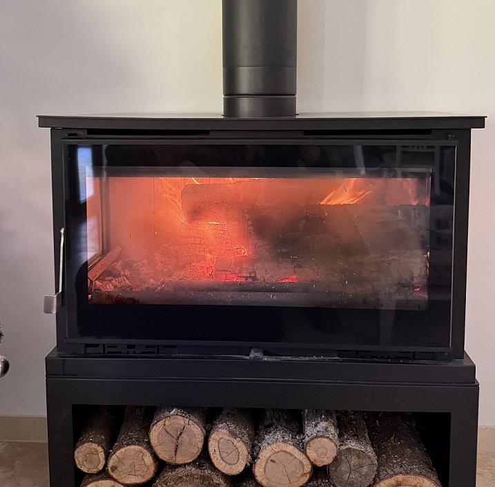 surcharge de poêle à bois