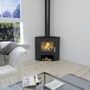 Poêle à bois d'angle - BRONPI Lerma 9 kW