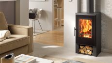 Poêle à bois raccordable - PANADERO Andes 7.5 kW