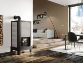 Poêle à bois de masse - LA VALMARECCHIA V100S 20 kW