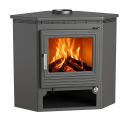 Poêle à bois d'angle - FIREMATIC Dallas 11.3 kW