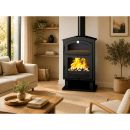 Poêle à bois avec four - FIREMATIC Jersey 9.5 kW