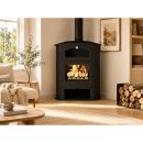 Poêle à bois d'angle avec four - FIREMATIC Idaho 9.5 kW