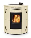 Poêle à granulés d'angle en céramique - ORIGINE PHEBO Gaia 12.2 kW