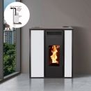 PACK : Poêle à granules étanche + Kit ventouse - INTERSTOVES Tessa Concentrique 10 kW