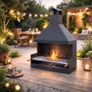 Barbecue bois/charbon - FM CALEFACCION - BV-102