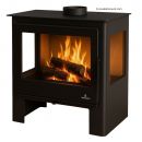 Poêle à bois 3 faces raccordable - BRONPI Loreto 10 kW