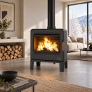Poêle à bois étanche en fonte - BRONPI Karen 8 kW