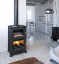 Cuisinière à bois raccordable - BRONPI Hilton-C 14 kW