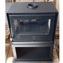 Modèle reconditionné - Poêle à bois ventilé double face FIREMATIC Ottawa - S 12.6 kW