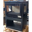Modèle reconditionné - Poêle à bois raccordable 3 faces - FIREMATIC Calgary - S 12.5 kW