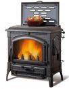 Poêle à bois en fonte - LA NORDICA Isotta con cerchi.16 11.9 kW