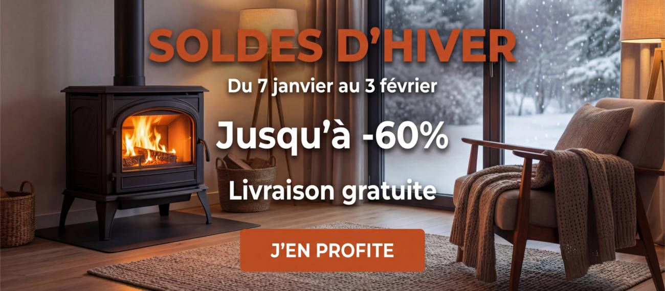 SOLDES D'HIVER PO&Ecirc;LES &Agrave; BOIS