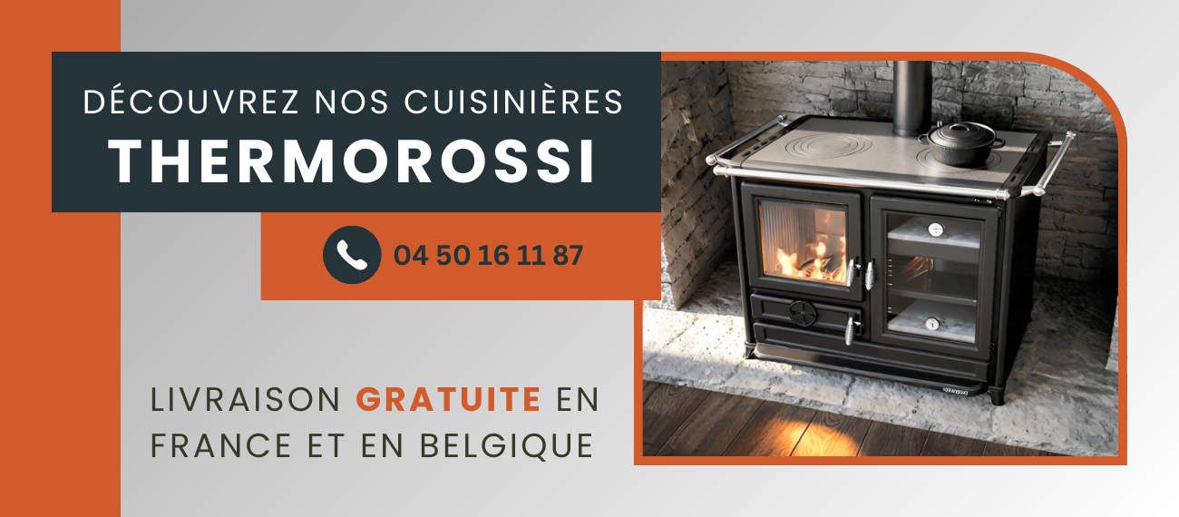 Poeles à bois de la marque THERMOROSSI