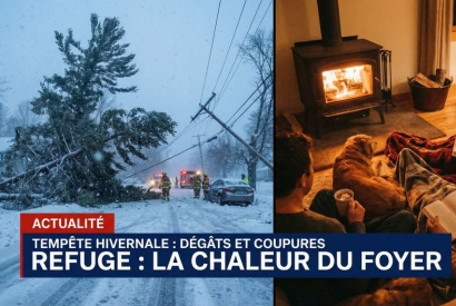 Temp&ecirc;te Goretti : La revanche du chauffage au bois face aux coupures de courant
